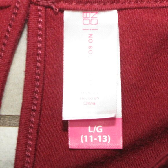 No Boundaries Deep Red Sequin Tank Top Size Large - Picture 6 of 6